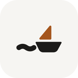 Boat and wave